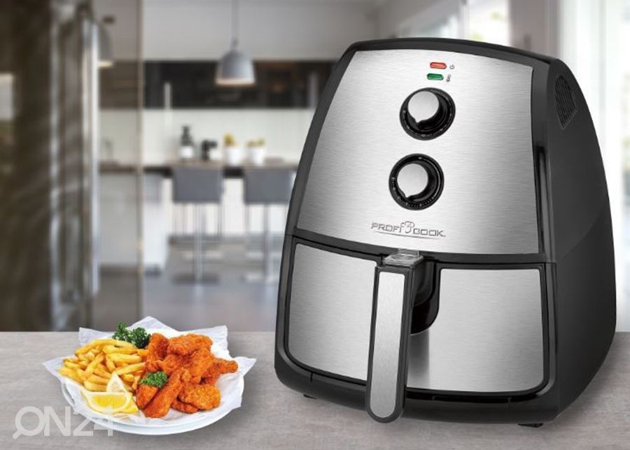 Kuumaõhu fritüür ProfiCook suurendatud