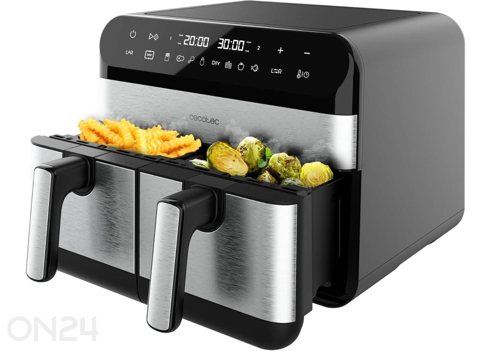 Kuumaõhufritüür Cecotec Cecofry Advance 9000 suurendatud