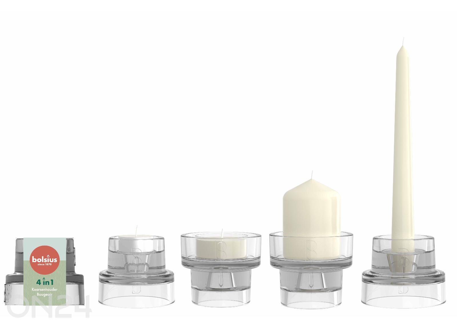 Küünlaalus, 4 ühes suurendatud