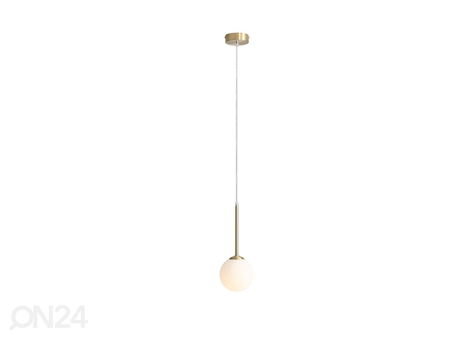 Laelamp Bosso, valge/messing suurendatud