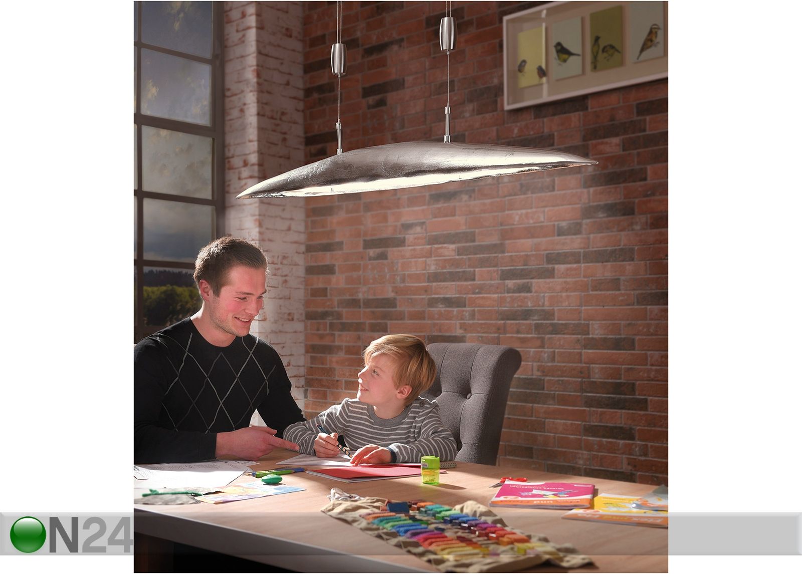 Laelamp Colmar LED suurendatud