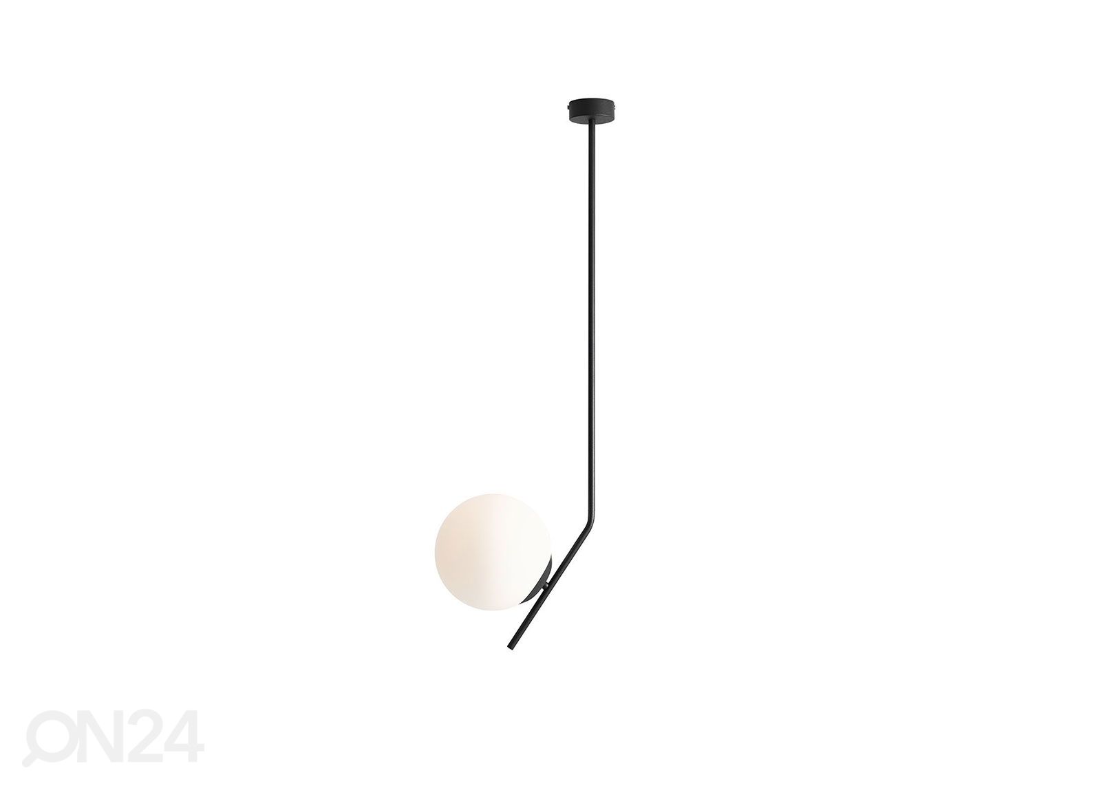 Laelamp Gallia, must/valge suurendatud