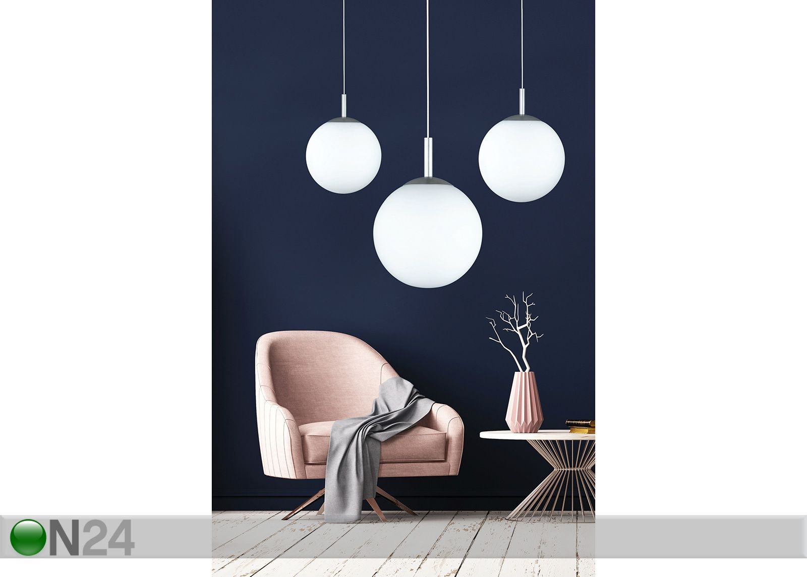 Laelamp Kugel Opal suurendatud