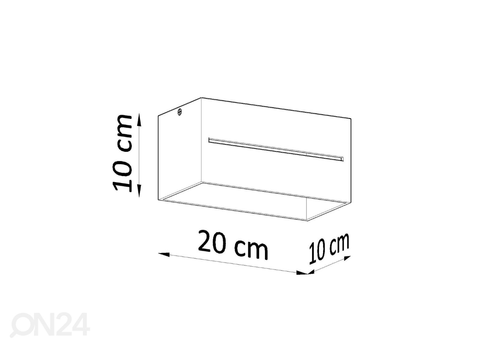 Laelamp Lobo 2, must suurendatud