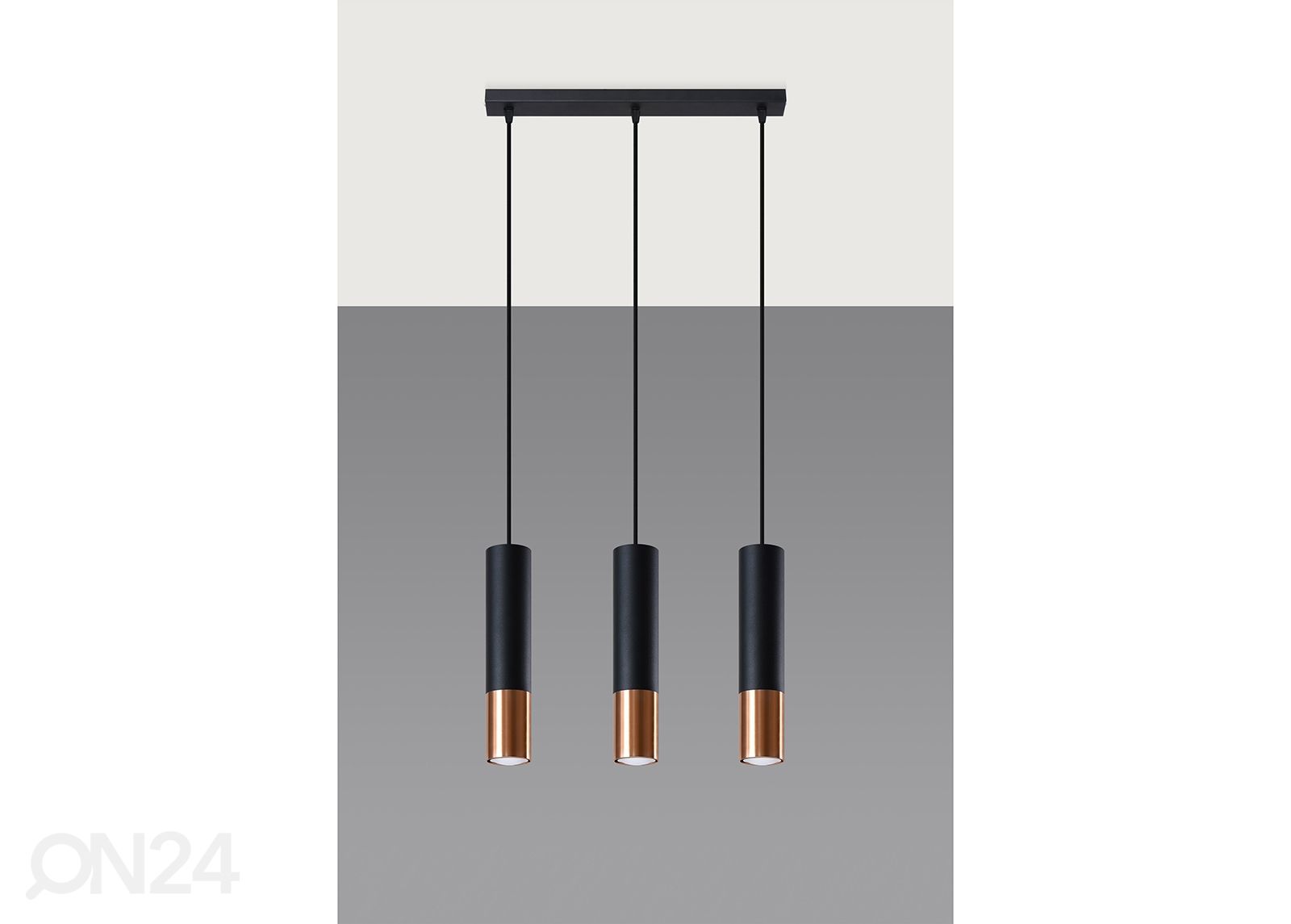 Laelamp Loopez 3L, must/vask suurendatud