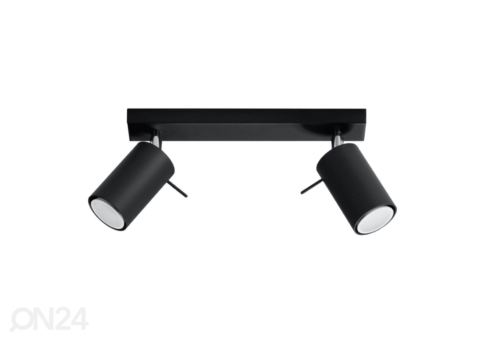 Laelamp Ring 2, must suurendatud
