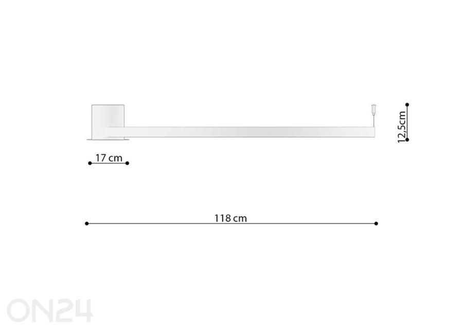 Laelamp Rio 110, 4000K suurendatud mõõdud