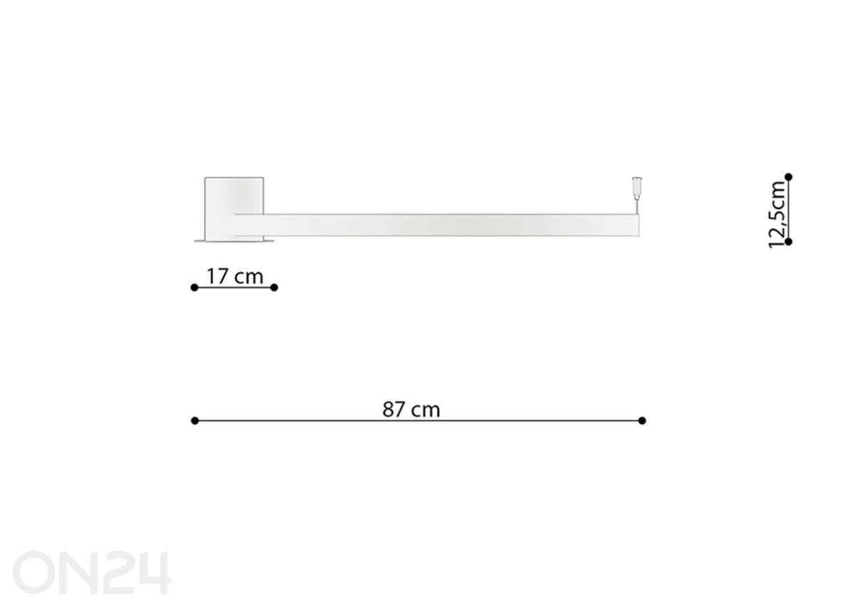 Laelamp Rio 78, 3000 K, poleeritud kuld suurendatud