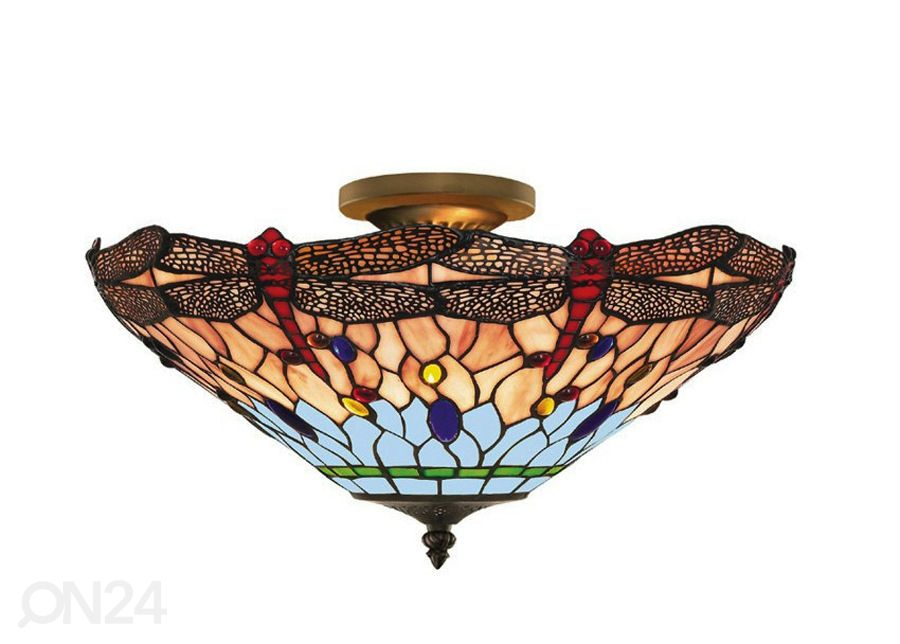 Laevalgusti Dragonfly Tiffany suurendatud
