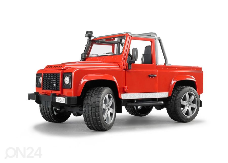 Land Rover Defender maastur 1:16 Bruder suurendatud