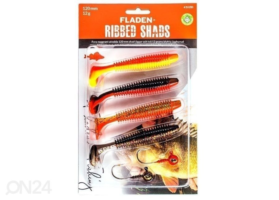 Landikomplekt silikoon 4 tk ja Jigi pead 10 g/10 cm suurendatud