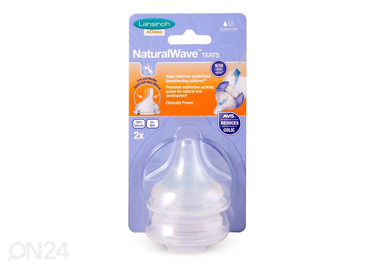 Lansinoh® toitmislutt suurus S, 2 tk suurendatud