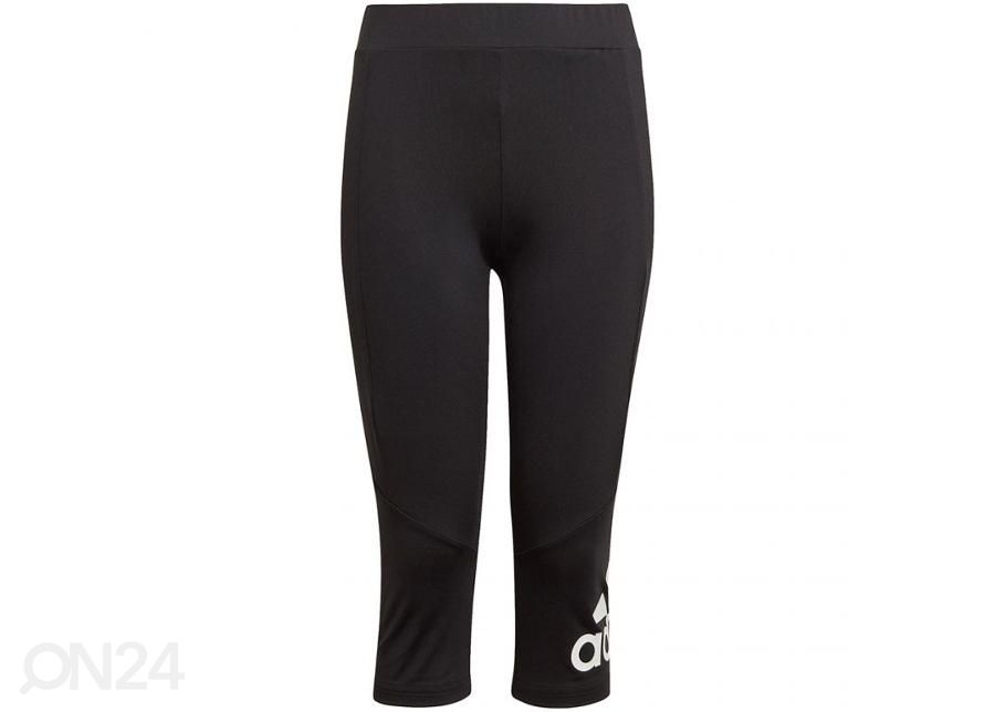 Laste 3/4 pikkusega treeningretuusid Adidas G BL 3/4 TIG suurendatud