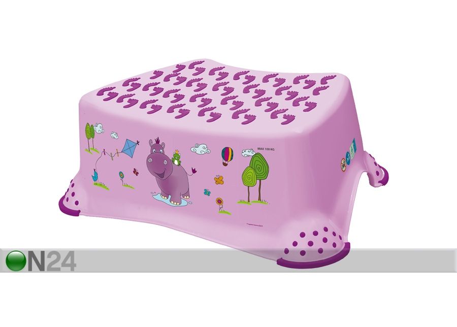 Laste astepink Hippo suurendatud