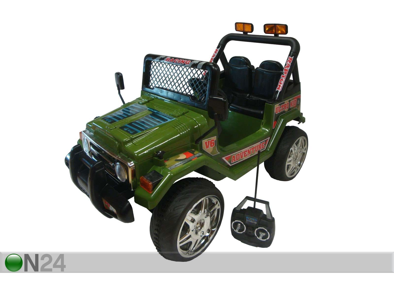 Laste elektriline pealeistutav auto Jeep suurendatud