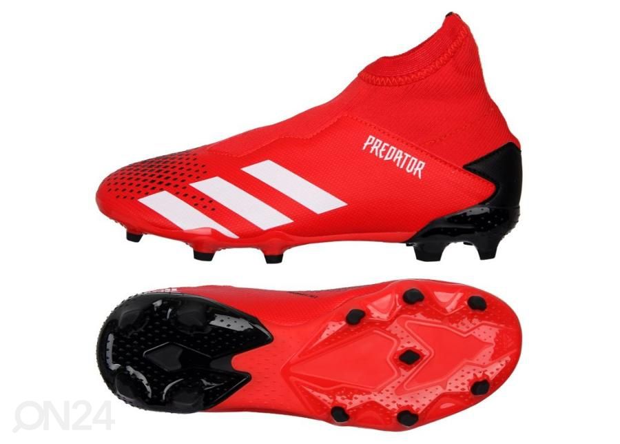 Laste jalgpallijalatsid kunstmuru adidas Predator 20.3 LL FG JR EF1907 suurendatud