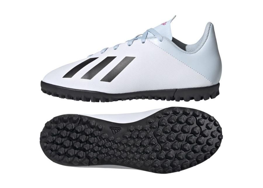 Laste jalgpallijalatsid kunstmuru Adidas X 19.4 TF Jr FV4661 suurendatud