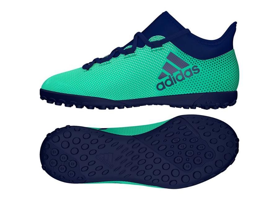 Laste jalgpallijalatsid kunstmuru adidas X Tango 17.3 TF Jr CP9027 suurendatud