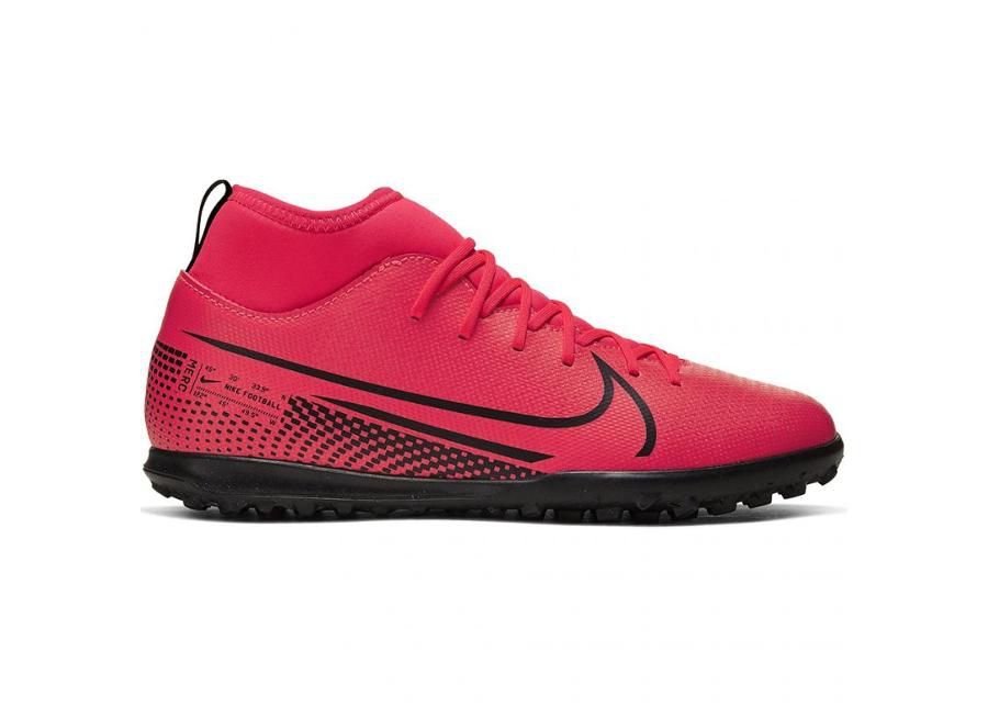 Laste jalgpallijalatsid kunstmuru Nike Mercurial Superfly 7 Club TF JR AT8156-606 suurendatud