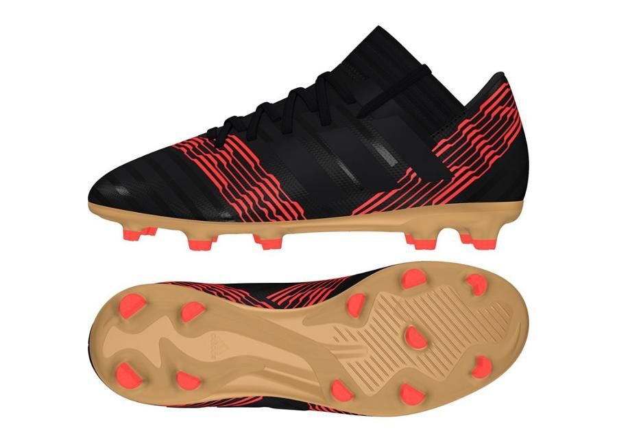 Laste jalgpallijalatsid muru adidas Nemeziz 17.3 FG Jr CP9165 suurendatud