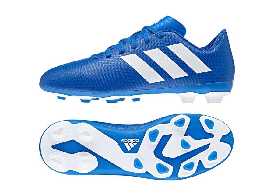 Laste jalgpallijalatsid muru adidas Nemeziz 18.4 FxG Jr DB2357 suurendatud