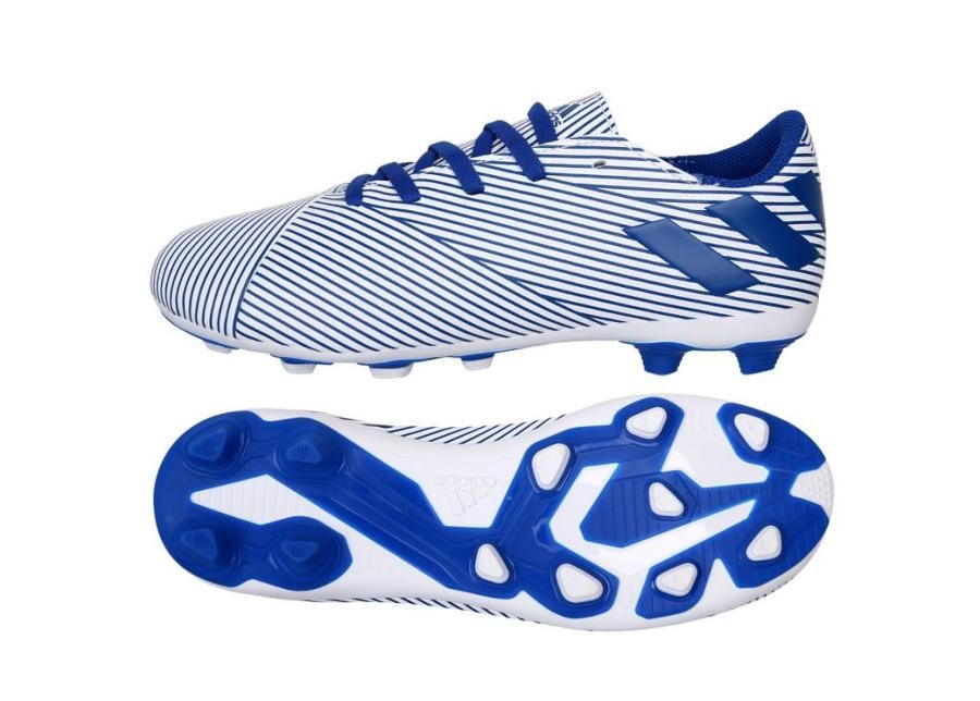 Laste jalgpallijalatsid muru adidas Nemeziz 19.4 FxG JR EF1740 suurendatud