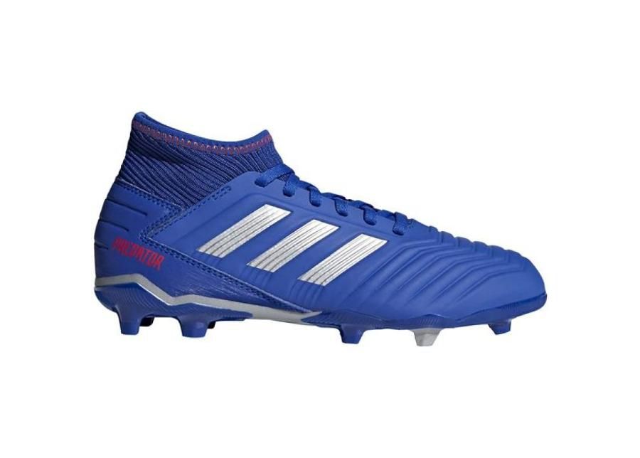 Laste jalgpallijalatsid muru Adidas Predator 19.3 FG Jr CM8533 suurendatud