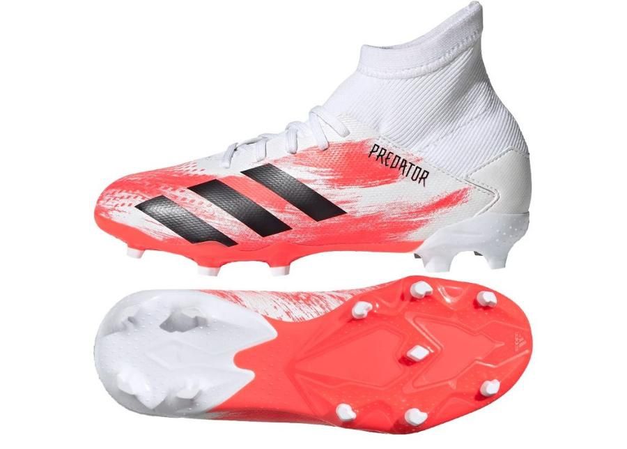 Laste jalgpallijalatsid muru Adidas Predator 20.3 FG Jr EG0927 suurendatud