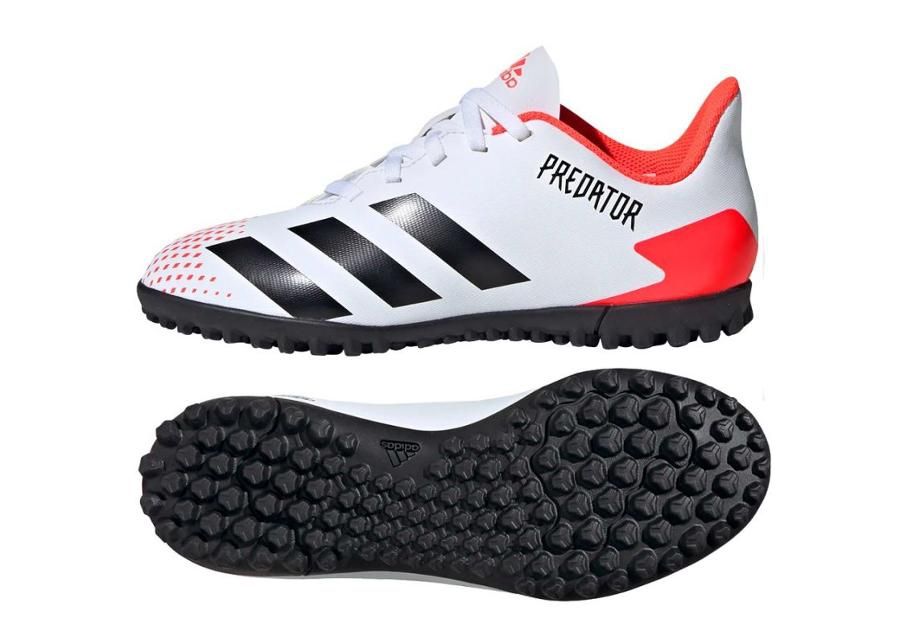 Laste jalgpallijalatsid muru Adidas Predator 20.4 FxG Jr EG0933 suurendatud