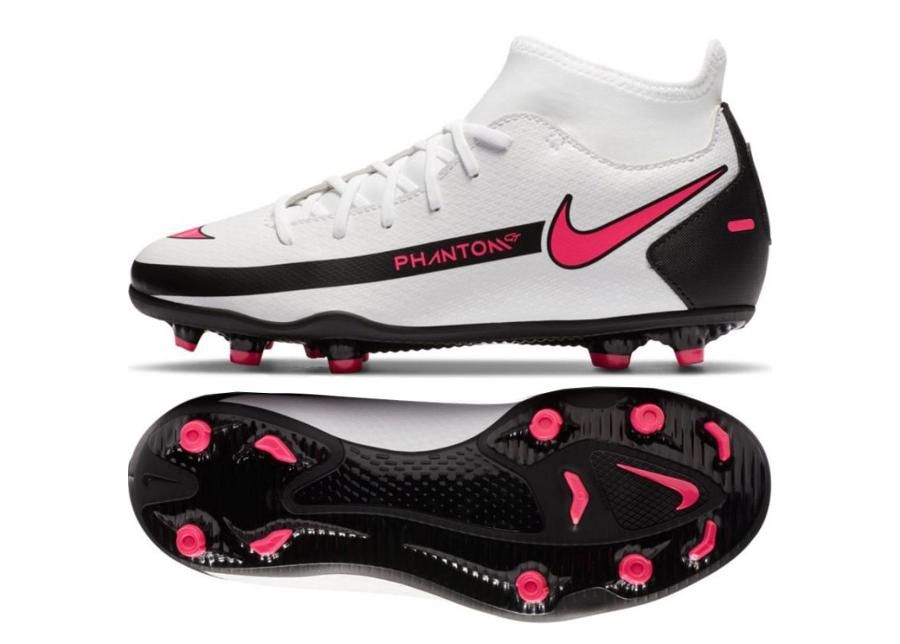 Laste jalgpallijalatsid muru/kunstmuru Nike JR Phantom GT Club DF FG/MG Jr CW6727-160 suurendatud
