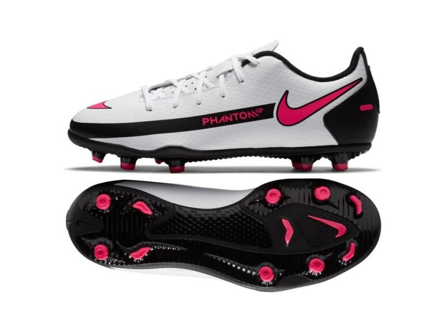 Laste jalgpallijalatsid muru/kunstmuru Nike Phantom GT Club FG/MG Jr CK8479-160 suurendatud