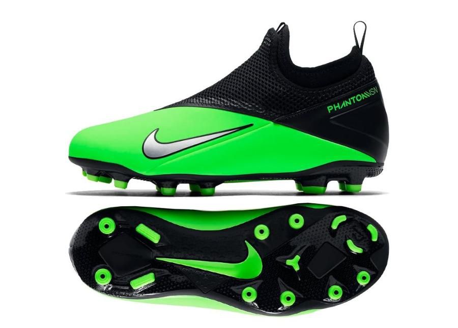 Laste jalgpallijalatsid muru/kunstmuru Nike Phantom VSN 2 Academy DF FG /MG Jr CD4059 306 suurendatud