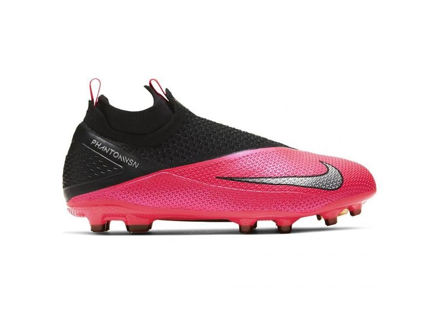 Laste jalgpallijalatsid muru/kunstmuru Nike Phantom VSN 2 Elite DF FG/MG JR CD4062-606 suurendatud