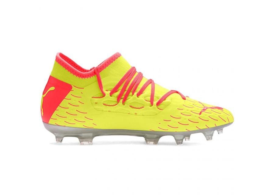 Laste jalgpallijalatsid muru/kunstmuru Puma Future 5.3 Netfit Jr OSG FG AG 105947 01 suurendatud
