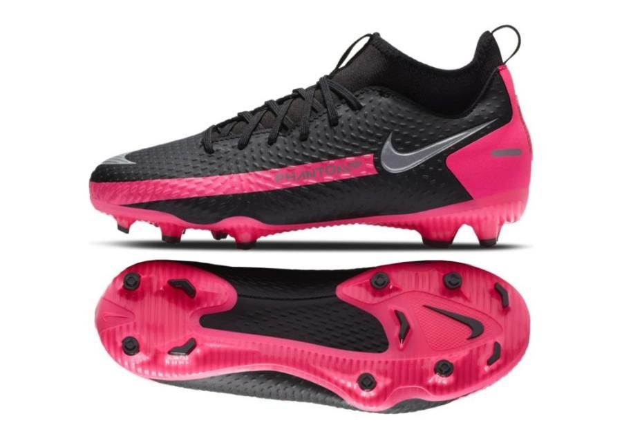 Laste jalgpallijalatsid Nike Phantom GT Academy DF FG/MG Jr CW6694-006 suurendatud