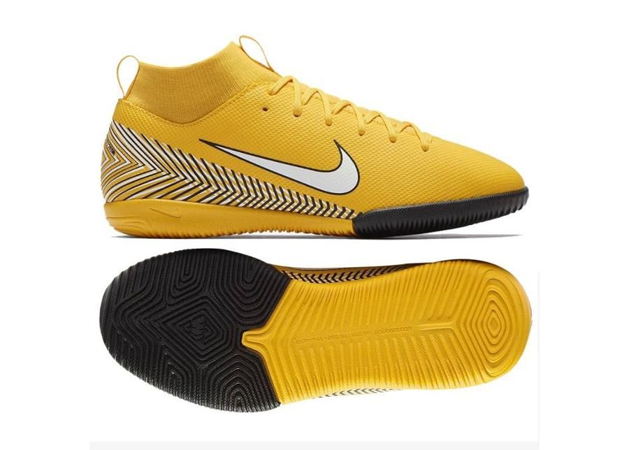 Laste jalgpallijalatsid saali Nike Mercurial Superfly 6 Academy GS Neymar IC Jr AO2886-710 suurendatud