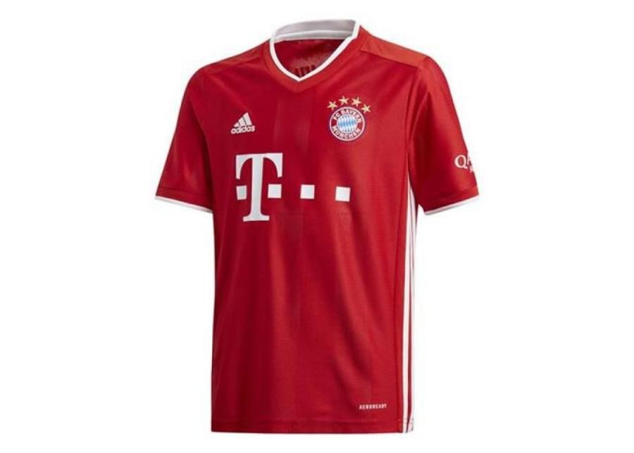 Laste jalgpallisärk Adidas FC Bayern Home Jersey Junior FI6201 suurendatud