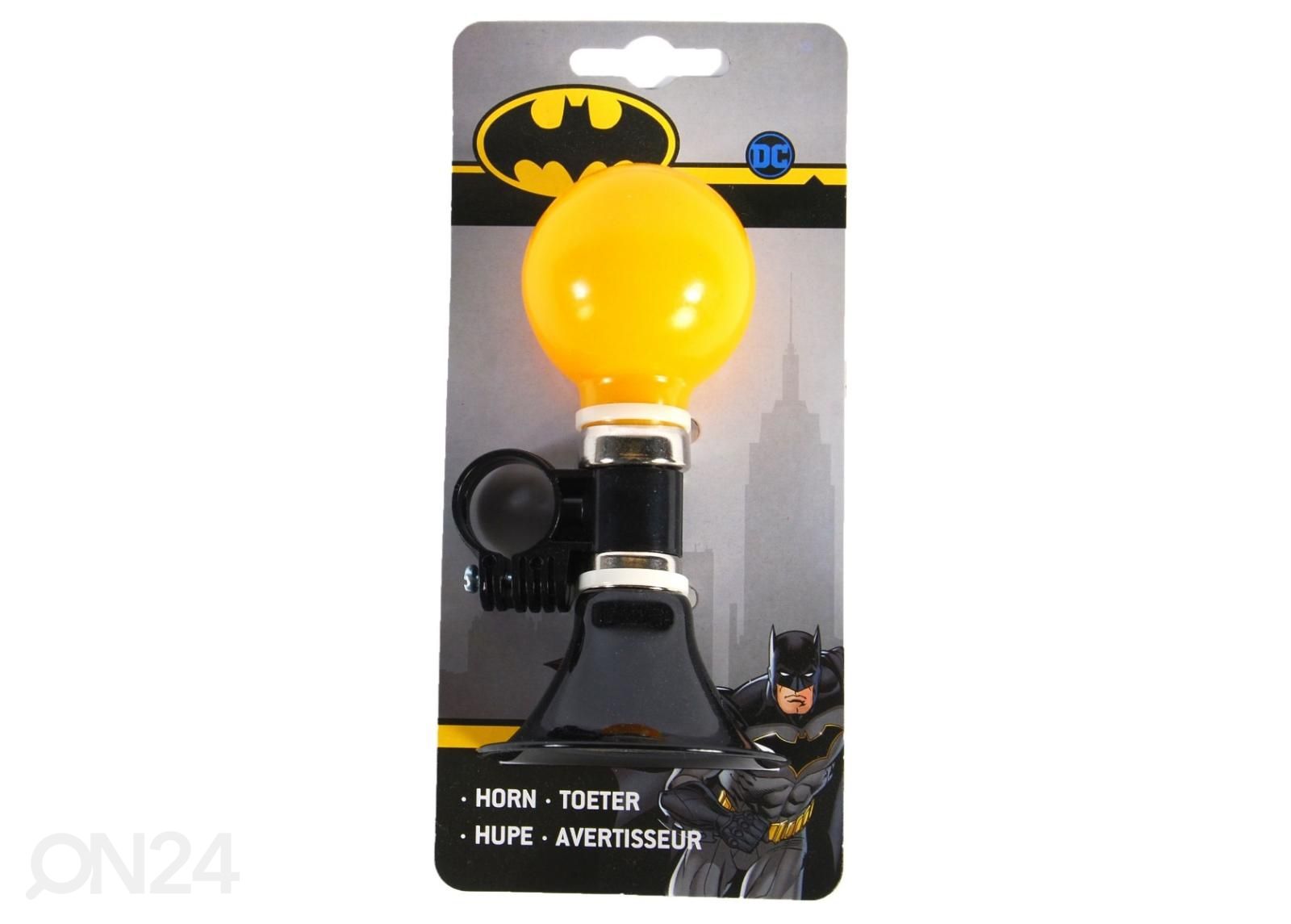 Laste jalgratta pasun Batman Volare suurendatud