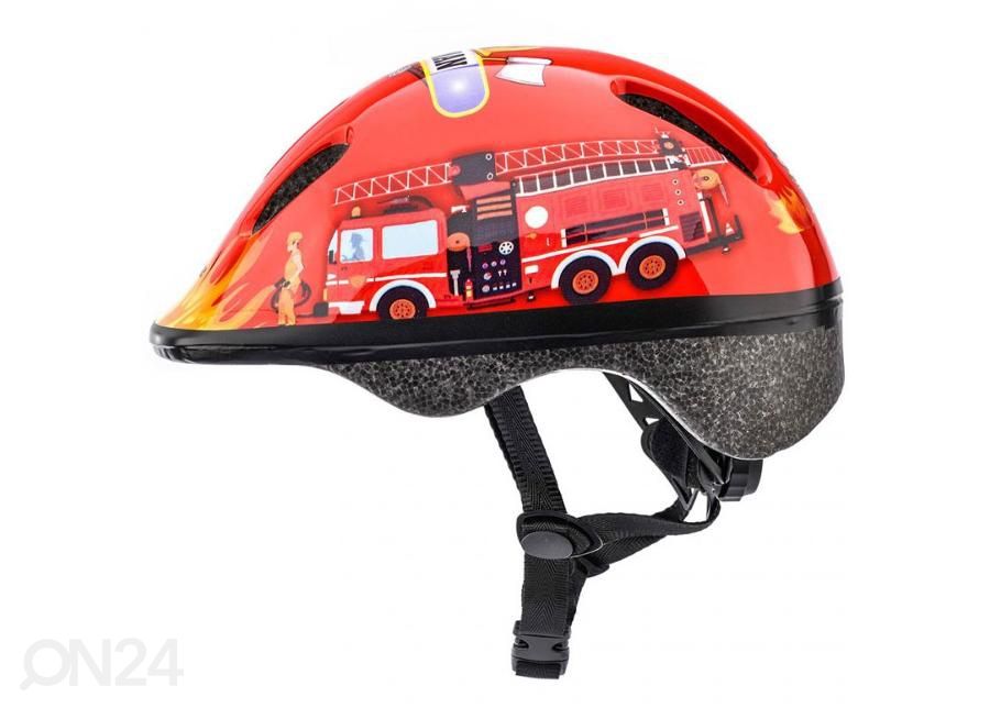 Laste jalgrattakiiver Meteor KS06 Firetracker suurus XS 44-48 cm Jr suurendatud