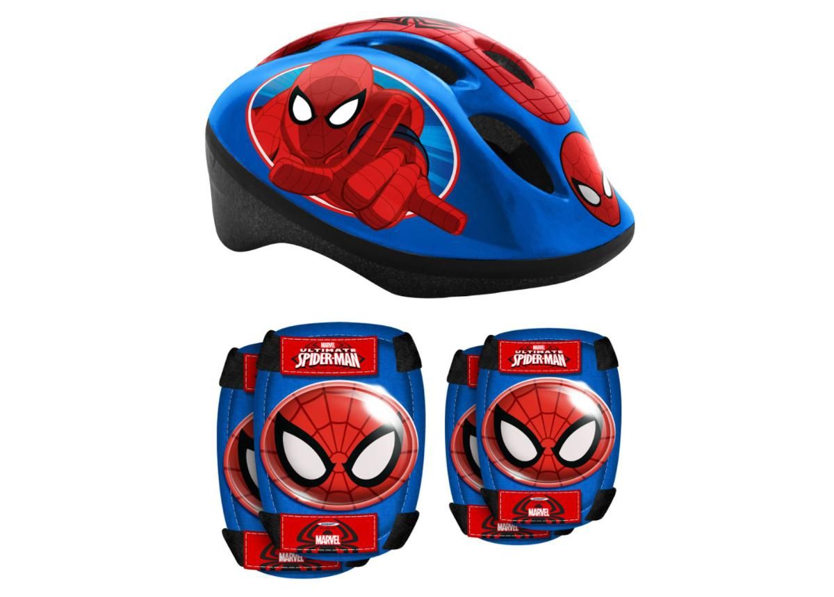 Laste kaitsmete komplekt Spiderman suurendatud