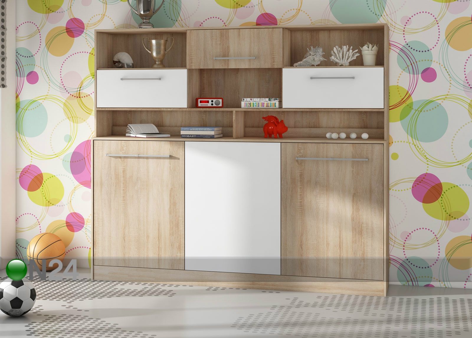 Laste kappvoodi 90x200 cm suurendatud