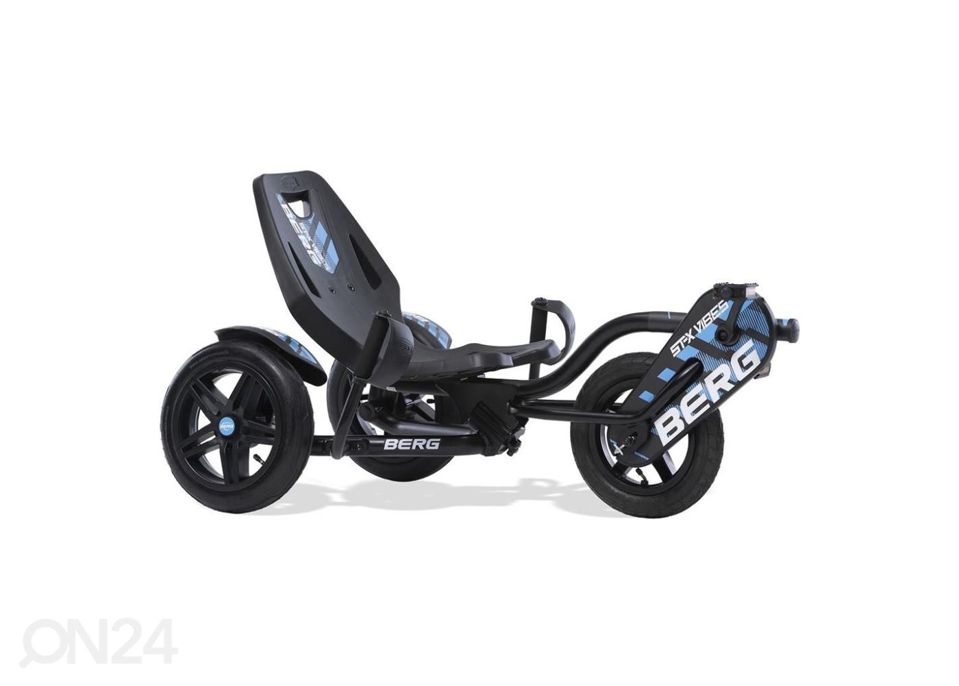 Laste kart Go-kart BERG Street-X Vibes suurendatud