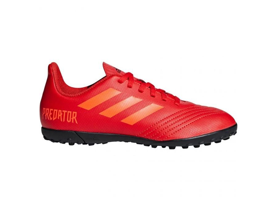 Laste kunstmuru jalgpallijalatsid adidas Predator 19.4 TF Jr CM8557 suurendatud