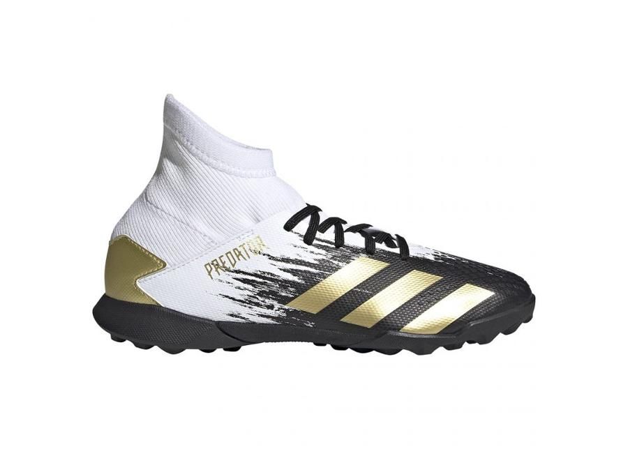 Laste kunstmuru jalgpallijalatsid Adidas Predator 20.3 TF Jr FW9220 suurendatud