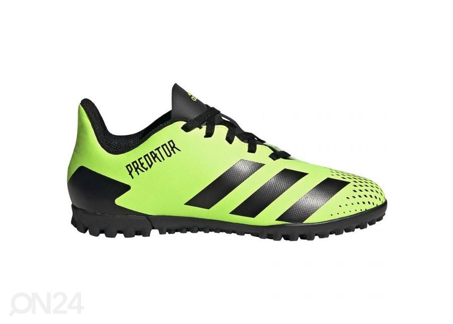 Laste kunstmuru jalgpallijalatsid Adidas Predator 20.4 TF suurendatud