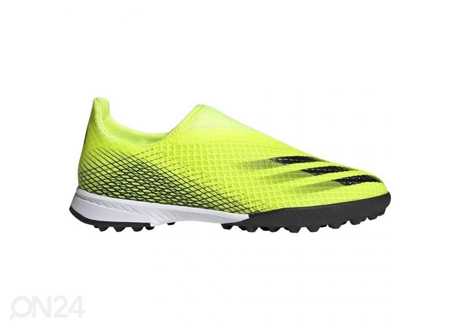 Laste kunstmuru jalgpallijalatsid Adidas X Ghosted.3 LL TF suurendatud