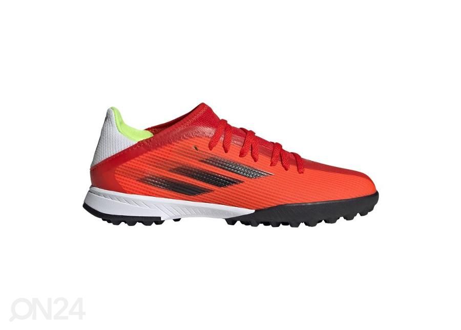 Laste kunstmuru jalgpallijalatsid Adidas X Speedflow.3 TF suurendatud