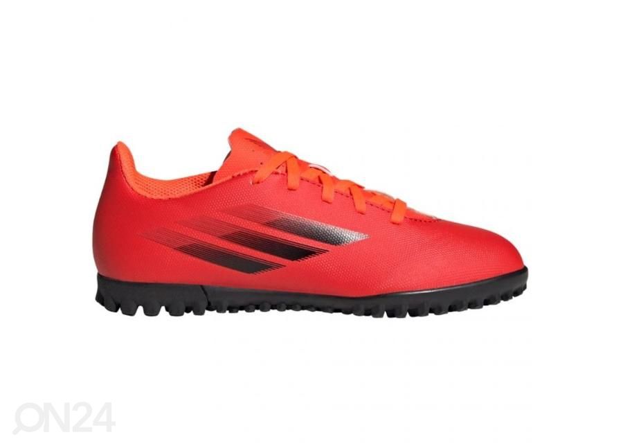 Laste kunstmuru jalgpallijalatsid Adidas X Speedflow.4 TF suurendatud