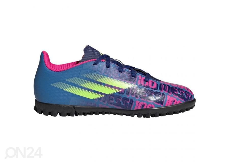Laste kunstmuru jalgpallijalatsid Adidas X Speedflow Messi.4 TF suurendatud
