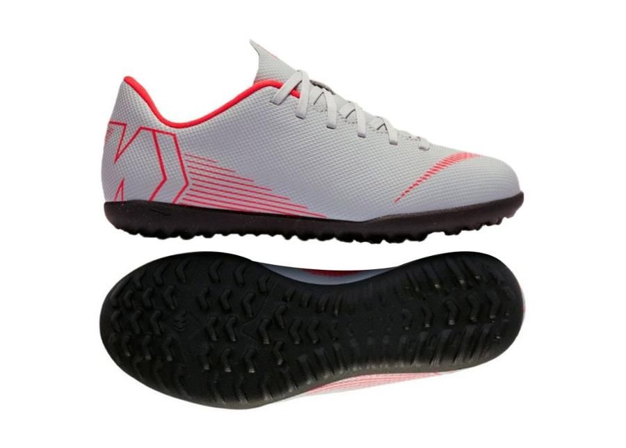 Laste kunstmuru jalgpallijalatsid Nike Mercurial VaporX 12 club TF GS Jr AH7355-060 suurendatud